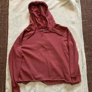 Cropped Boyfriend American Eagle Sweatshirt